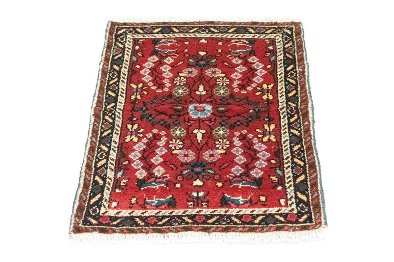 Persisk tæppe - Nomadisk - 70 x 50 cm - rød
