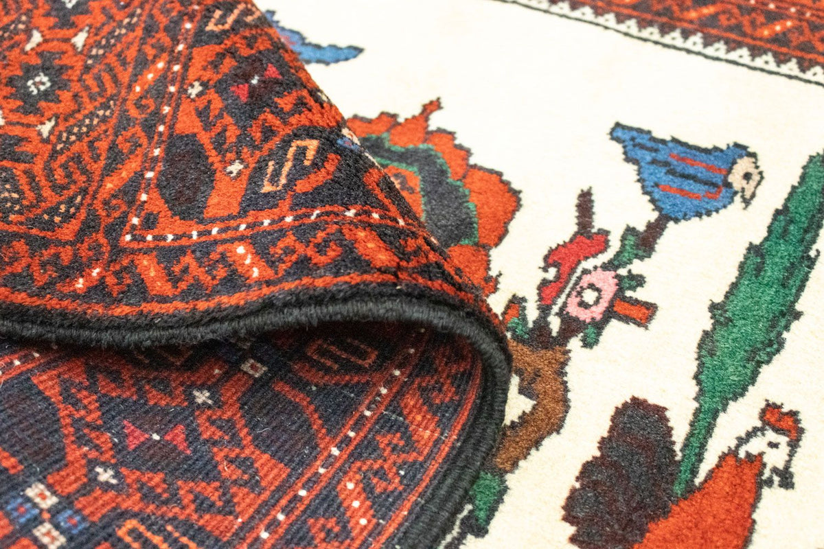 Baluch-tæppe - 157 x 90 cm - orange