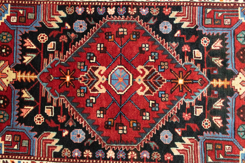Persisk tæppe - Nomadisk - 125 x 75 cm - blå
