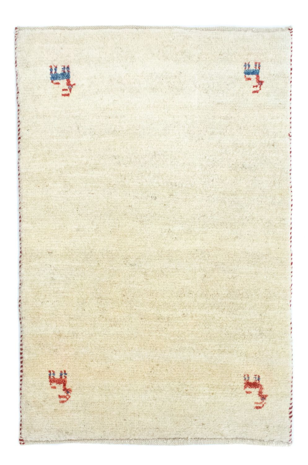 Gabbeh-tæppe - Persisk - 90 x 60 cm - flerfarvet