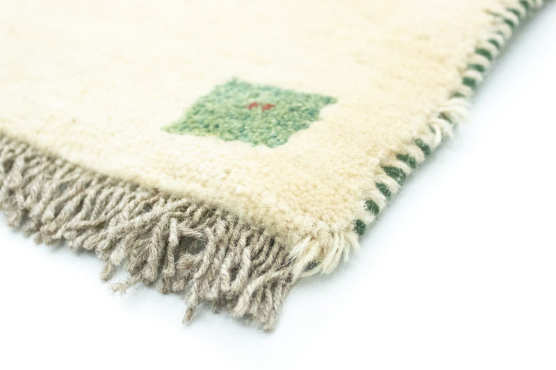 Gabbeh-tæppe - Persisk - 60 x 40 cm - beige