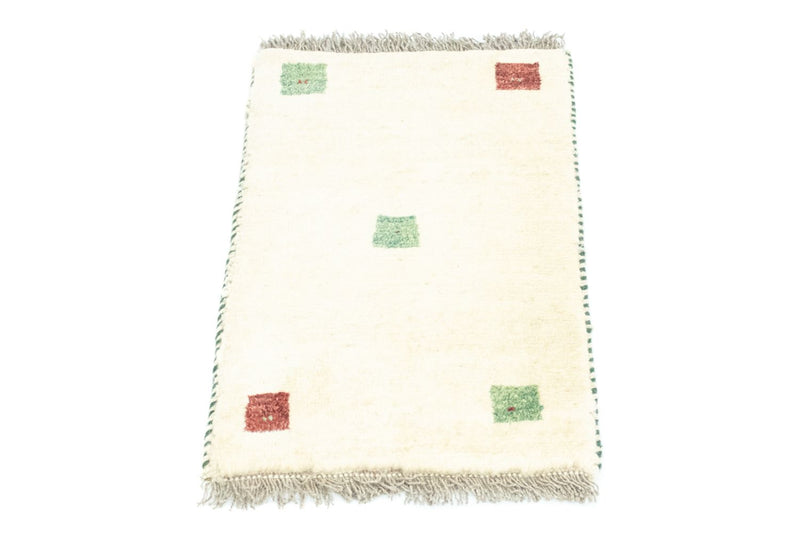 Gabbeh-tæppe - Persisk - 60 x 40 cm - beige