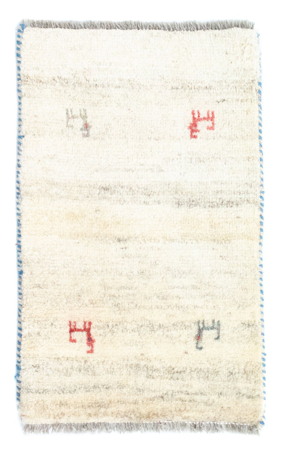 Gabbeh-tæppe - Persisk - 60 x 40 cm - flerfarvet