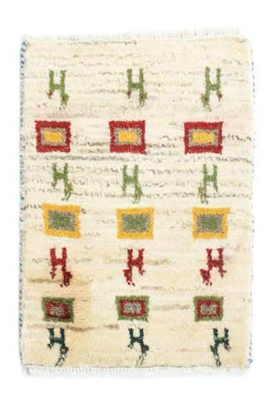 Persisk Gabbeh Tæppe 40x60cm - Perserteppich Wollteppich