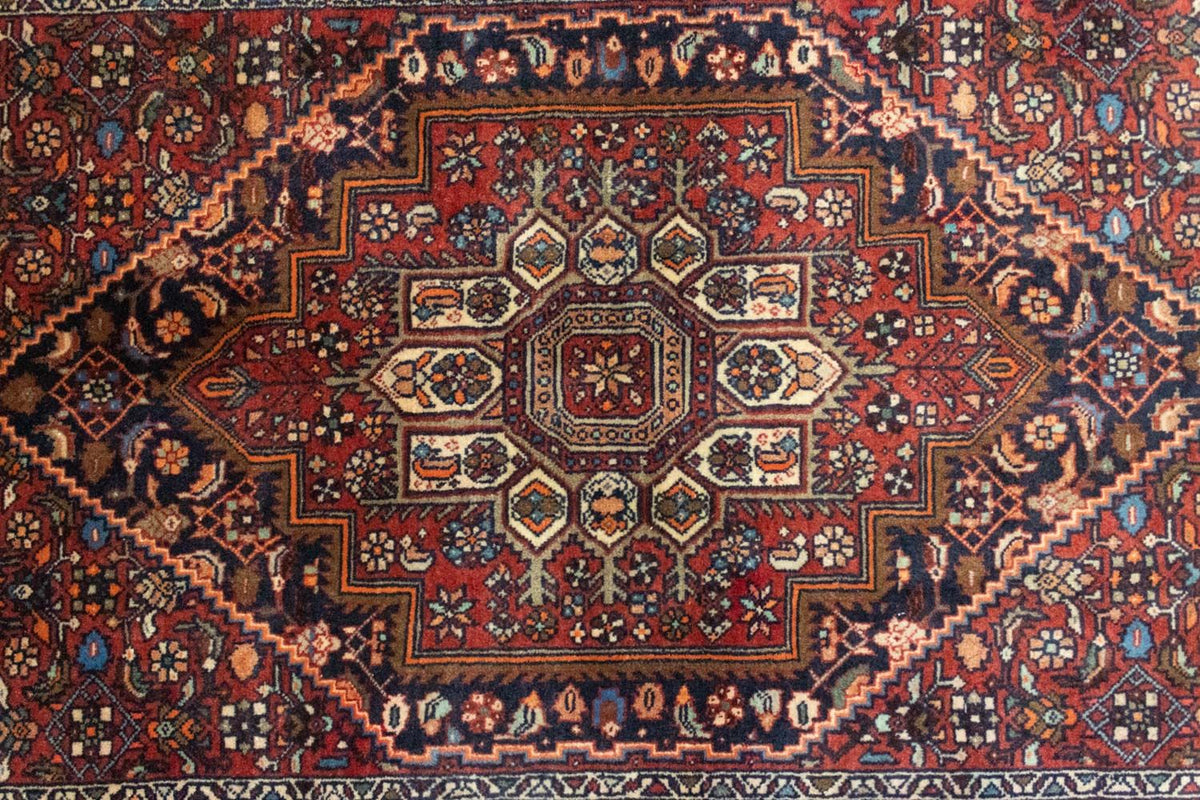 Persisk tæppe - Nomadisk - 145 x 100 cm - blå