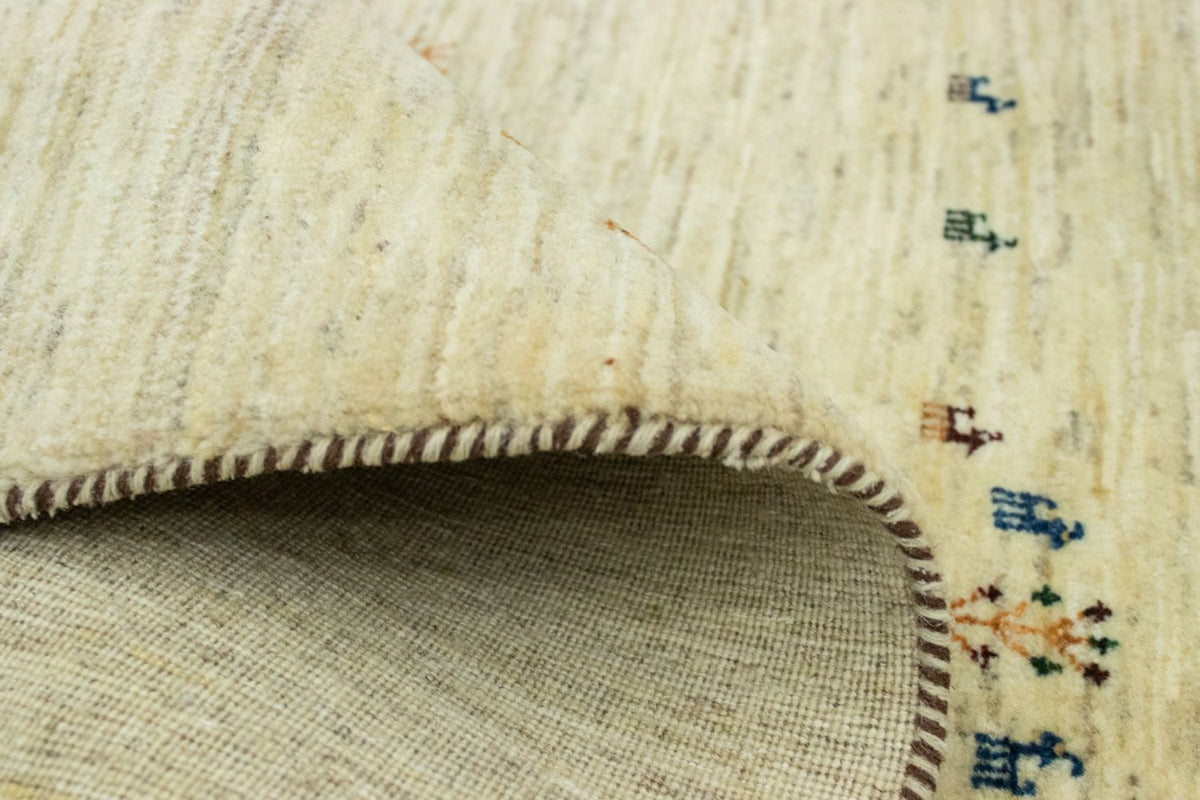 Gabbeh Tæppe - Loribaft Persisk - 128 x 82 cm - flerfarvet