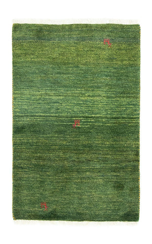 Gabbeh-tæppe - Persisk - 125 x 80 cm - grøn