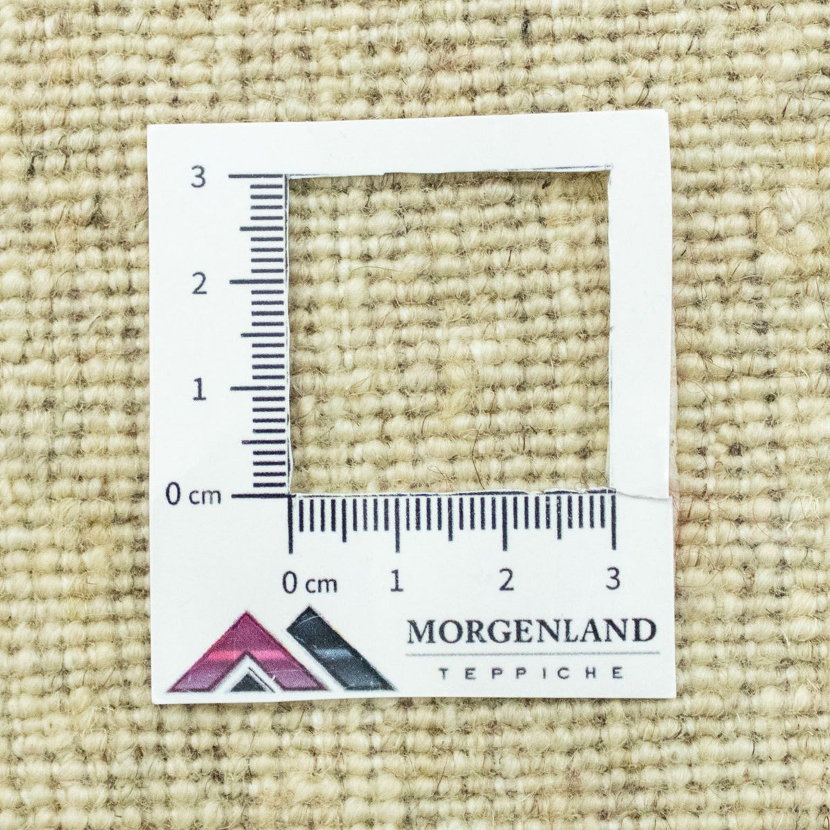 Gabbeh Tæppe - Loribaft Persisk - 128 x 80 cm - beige