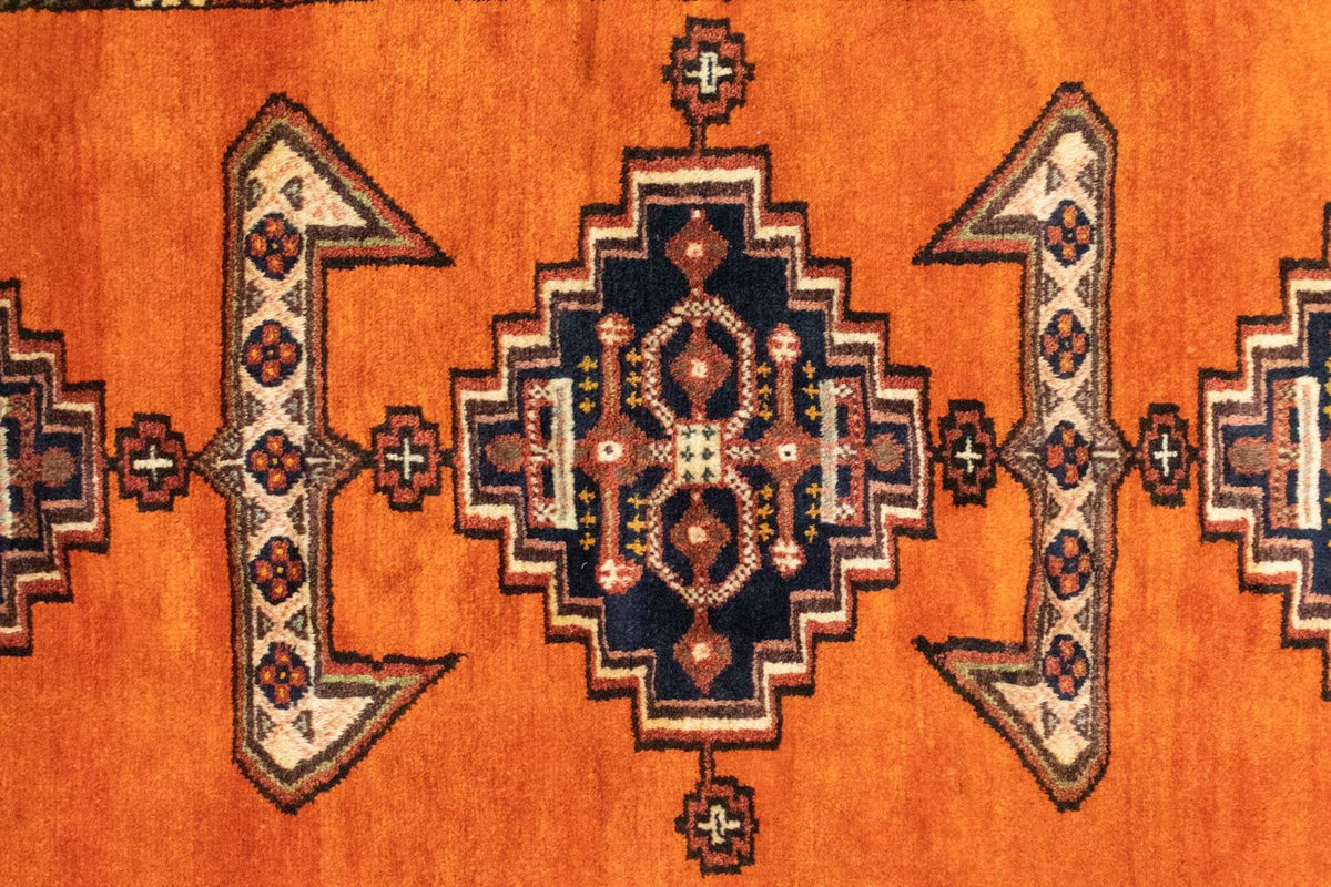 Persisk tæppe - Nomadisk - 145 x 70 cm - orange
