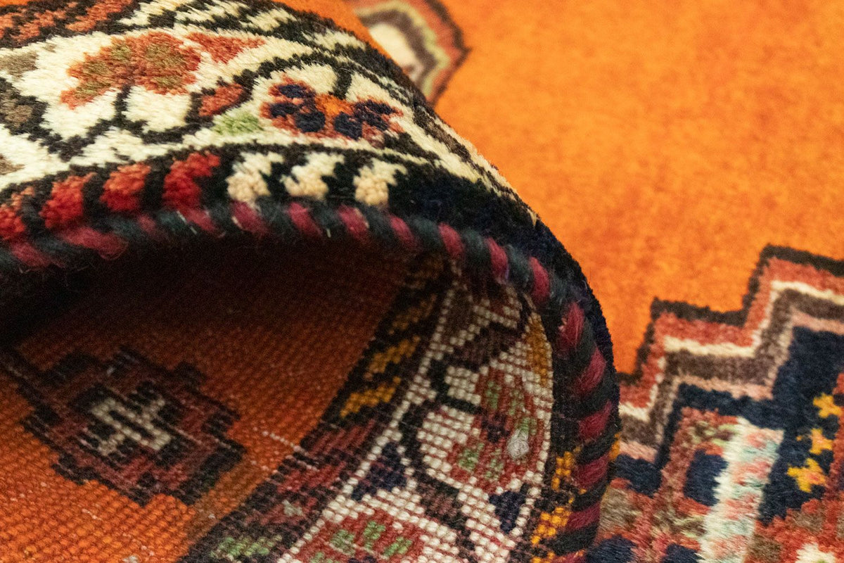 Persisk tæppe - Nomadisk - 145 x 70 cm - orange