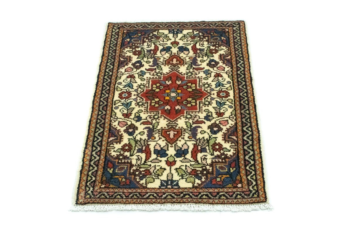 Persisk tæppe - Nomadisk - 90 x 60 cm - beige