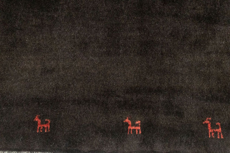 Gabbeh-tæppe - Persisk - 130 x 85 cm - blå