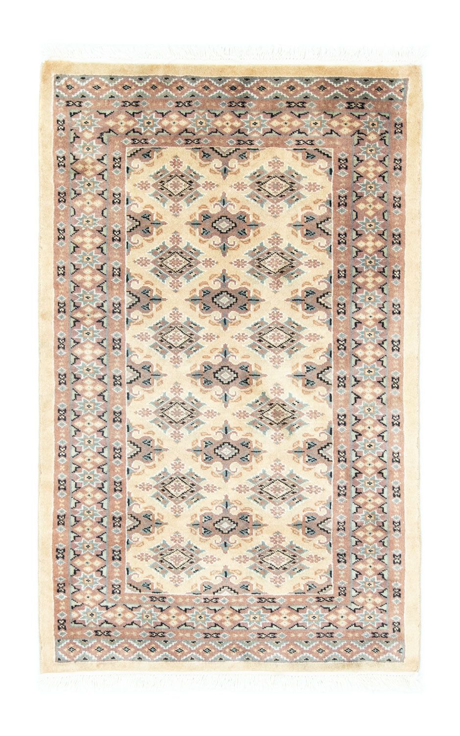 Pakistan Tæppe - 122 x 76 cm - beige