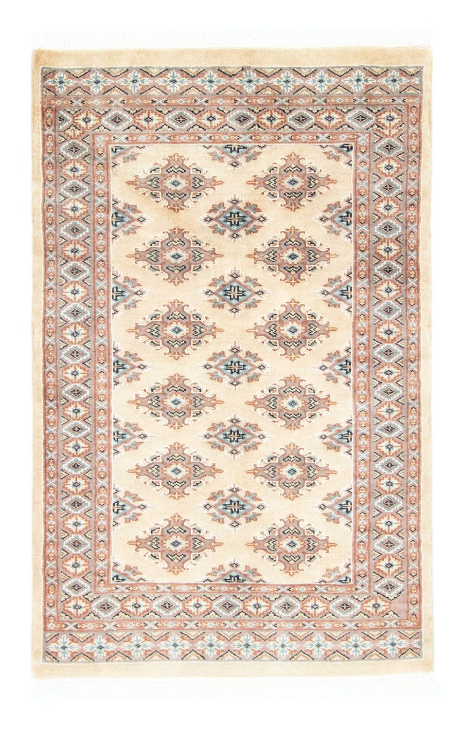 Pakistan Tæppe - 122 x 77 cm - beige