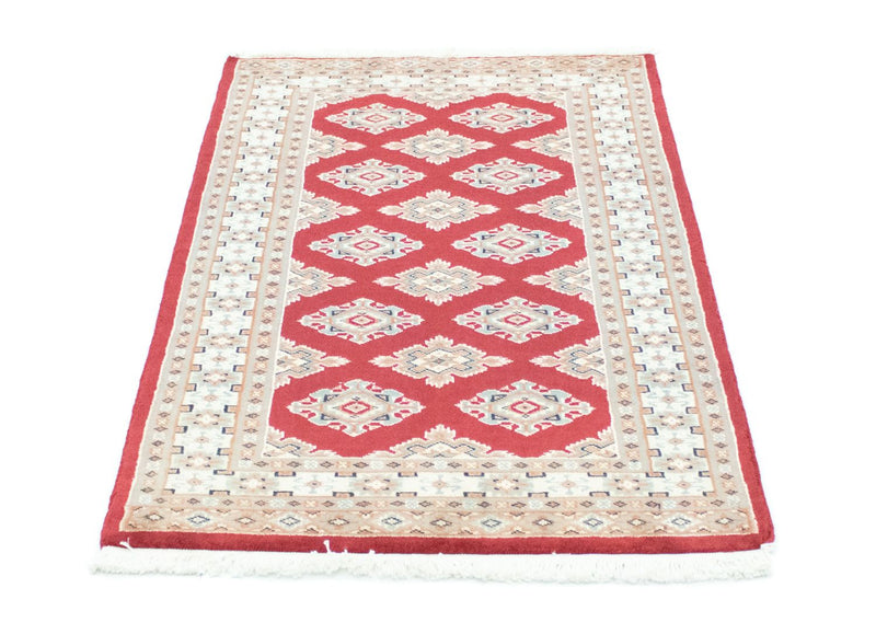 Pakistan Tæppe - 126 x 77 cm - rød