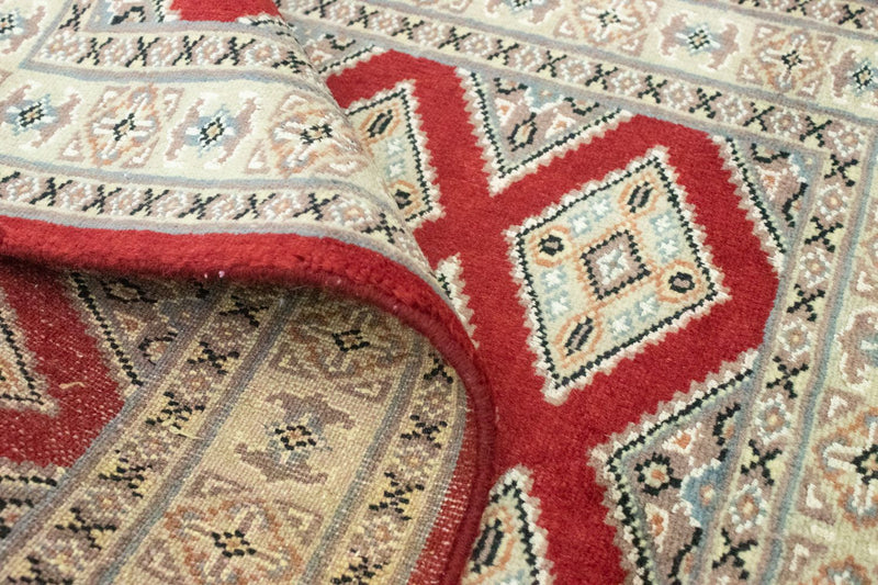 Pakistan Tæppe - 93 x 63 cm - rød