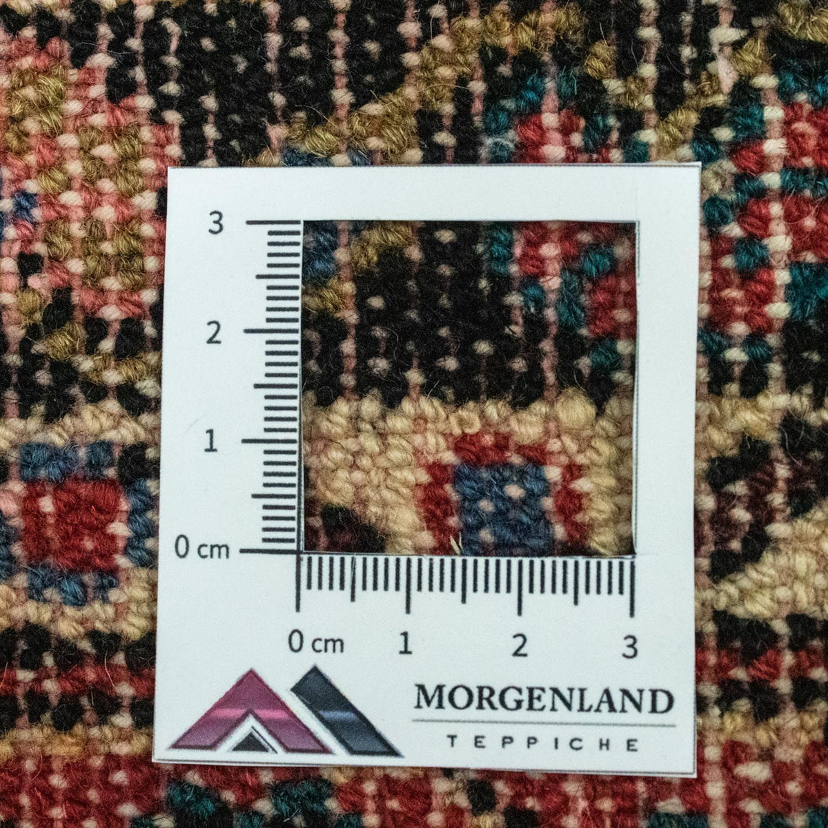 Persisk tæppe - Nomadisk - 60 x 40 cm - orange