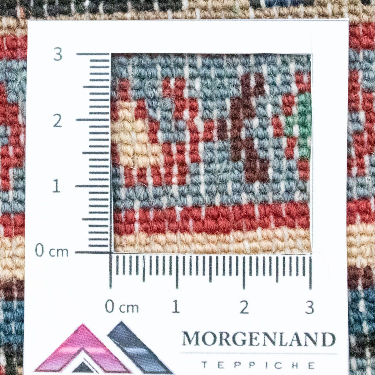 Persisk tæppe - Nomadisk - 80 x 65 cm - rød