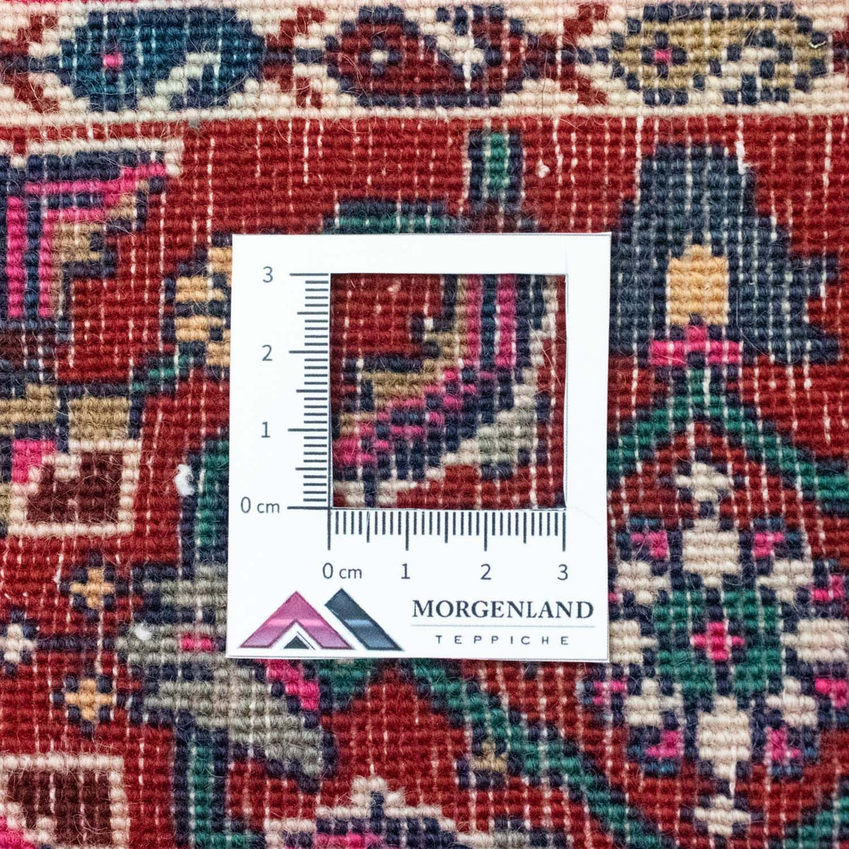 Persisk tæppe - Bijar - 115 x 78 cm - rød