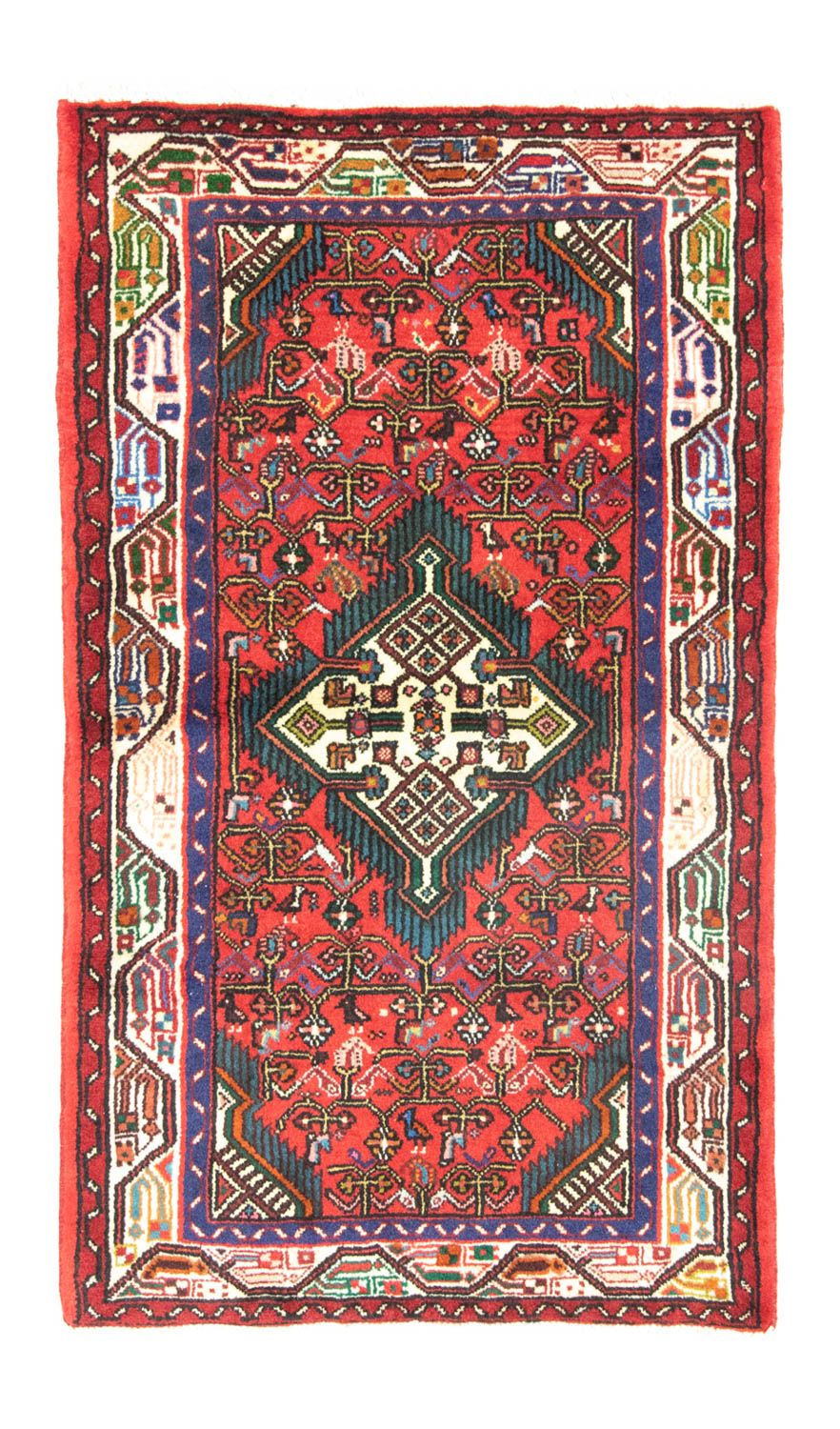 Persisk tæppe - Nomadisk - 130 x 75 cm - rød