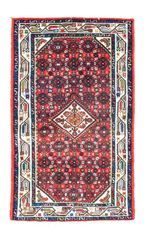 Persisk tæppe - Nomadisk - 135 x 85 cm - rød
