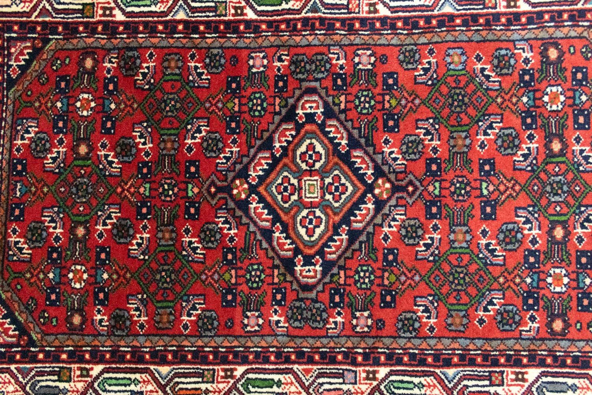 Persisk tæppe - Nomadisk - 130 x 83 cm - rød