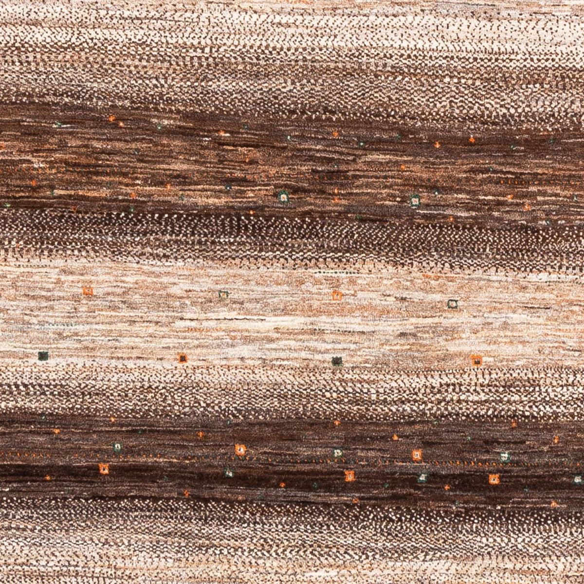 Gabbeh Tæppe - Loribaft Persisk - 220 x 178 cm - natur