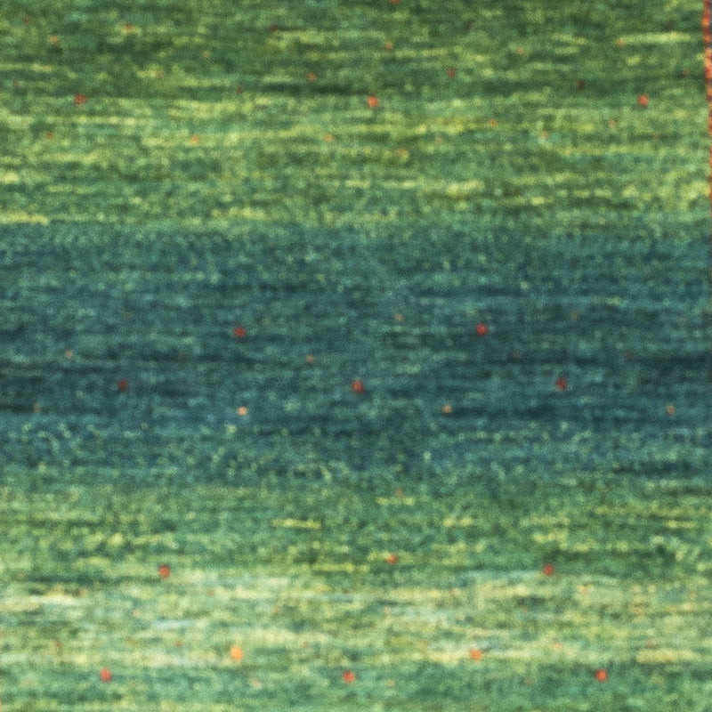 Gabbeh Tæppe - Loribaft Persisk - 147 x 100 cm - grøn