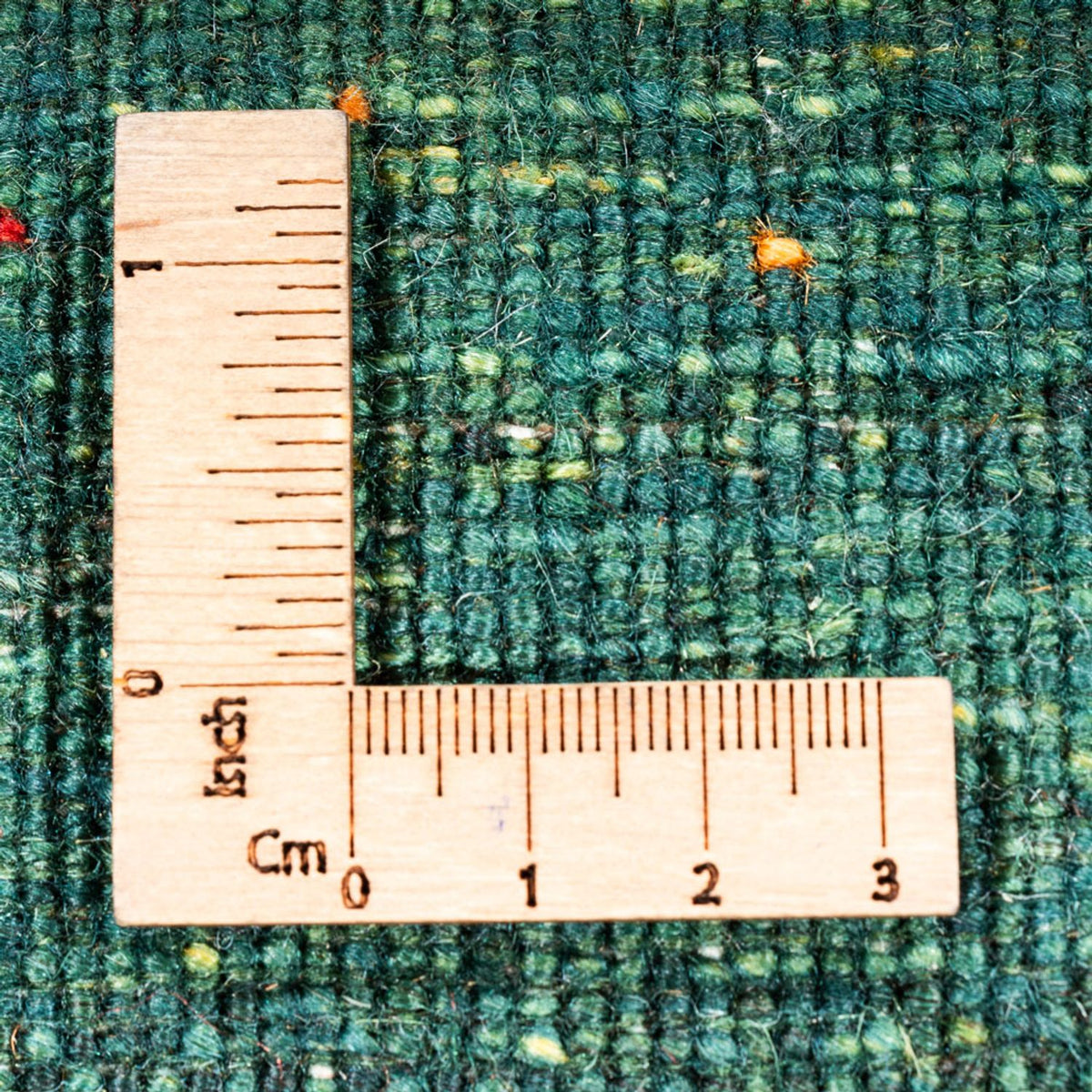 Gabbeh Tæppe - Loribaft Persisk - 147 x 100 cm - grøn