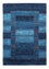 Gabbeh Tæppe - Loribaft Persisk - 116 x 84 cm - blå