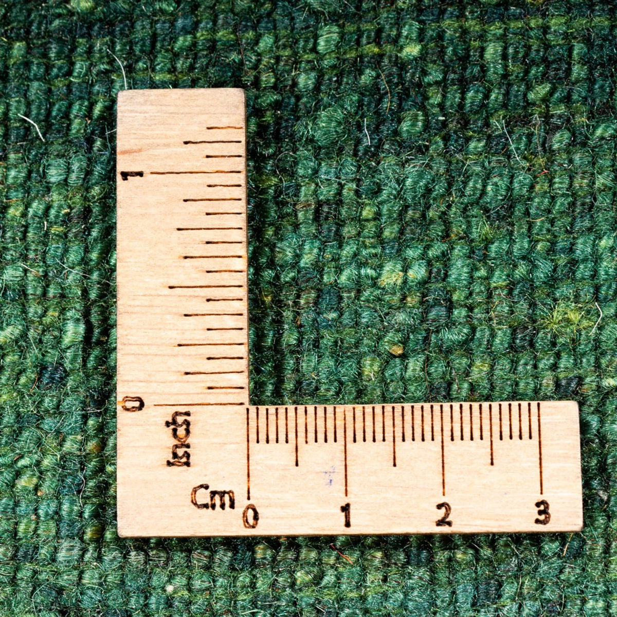 Gabbeh Tæppe - Loribaft Persisk - 181 x 118 cm - grøn