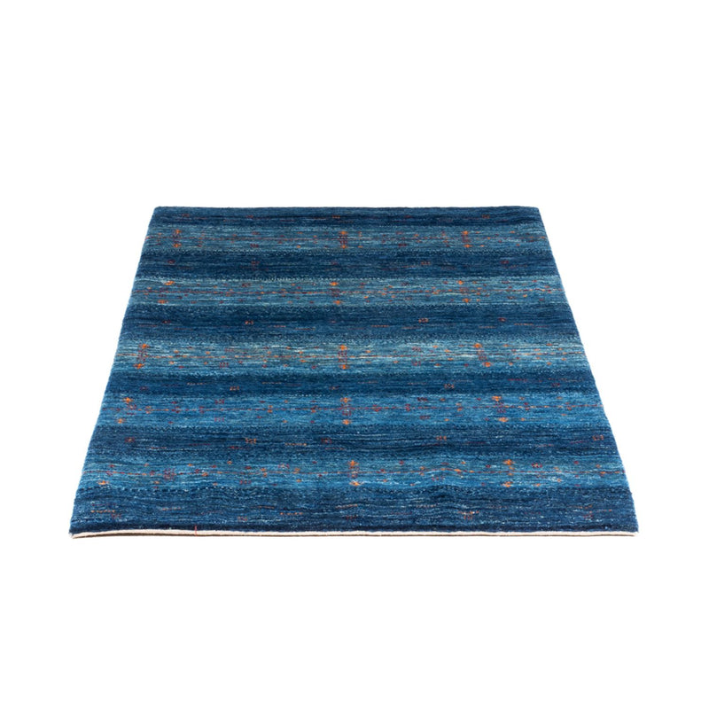 Gabbeh Tæppe - Loribaft Persisk - 120 x 85 cm - blå