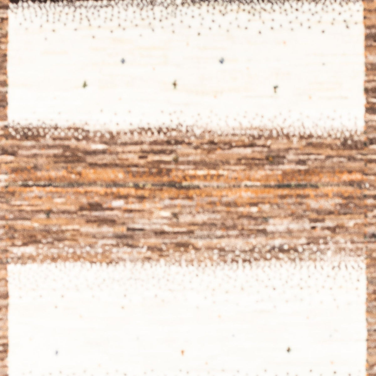 Gabbeh Tæppe - Loribaft Persisk - 146 x 108 cm - natur