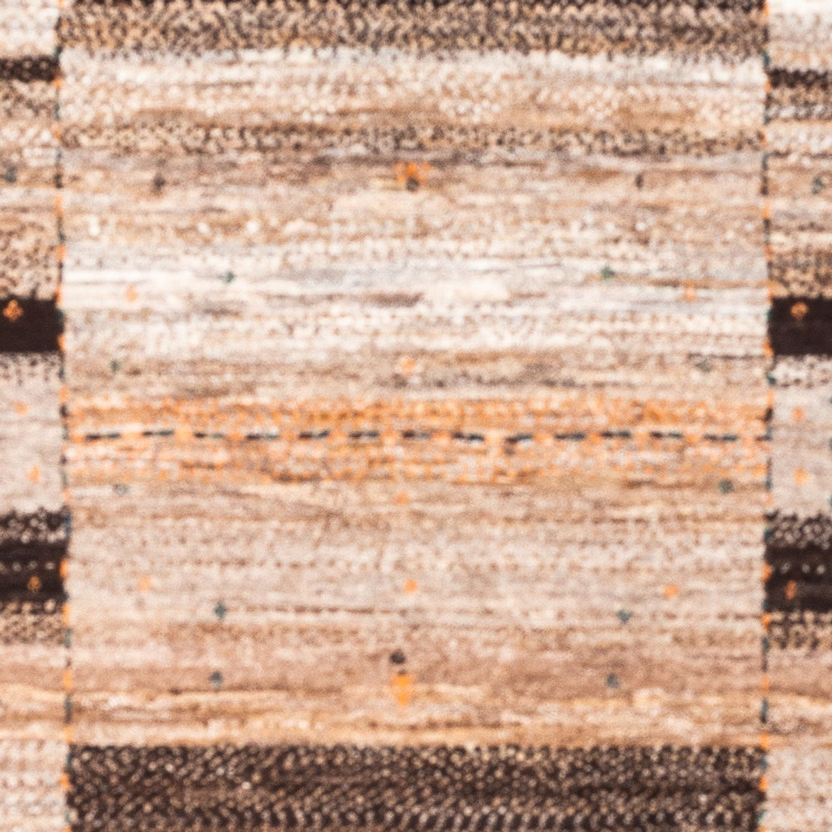 Gabbeh Tæppe - Loribaft Persisk - 132 x 96 cm - natur