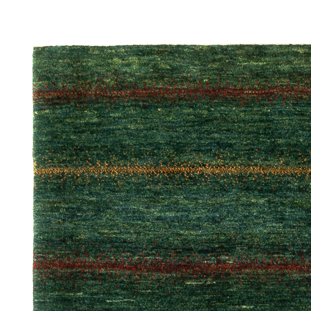 Gabbeh Tæppe - Loribaft Persisk - 187 x 120 cm - grøn