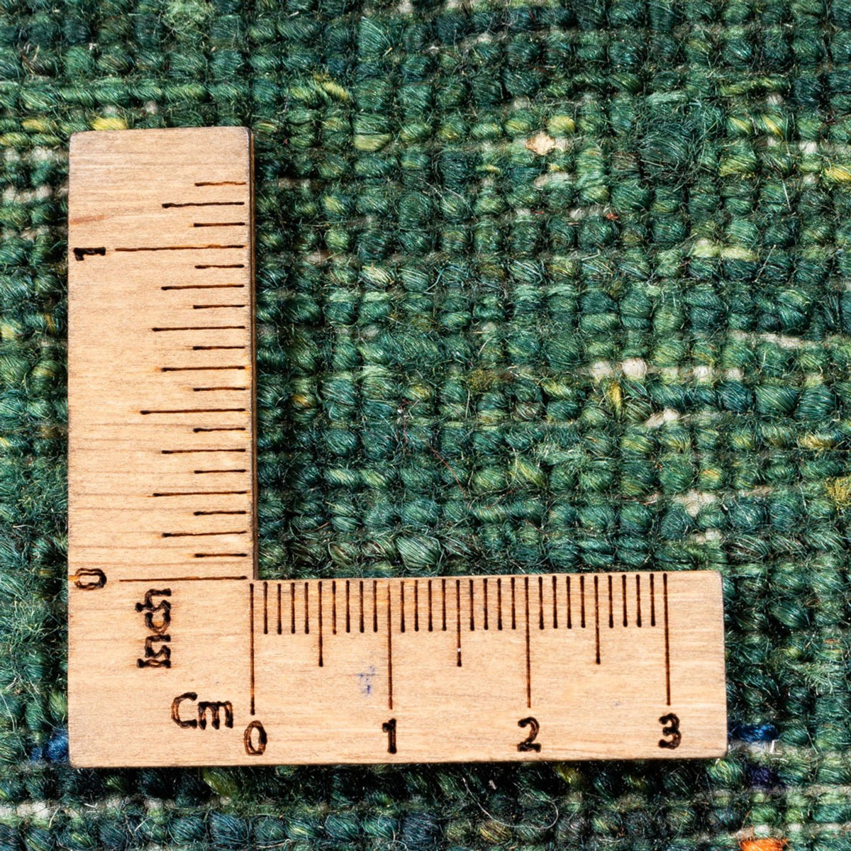 Gabbeh Tæppe - Loribaft Persisk - 237 x 170 cm - grøn