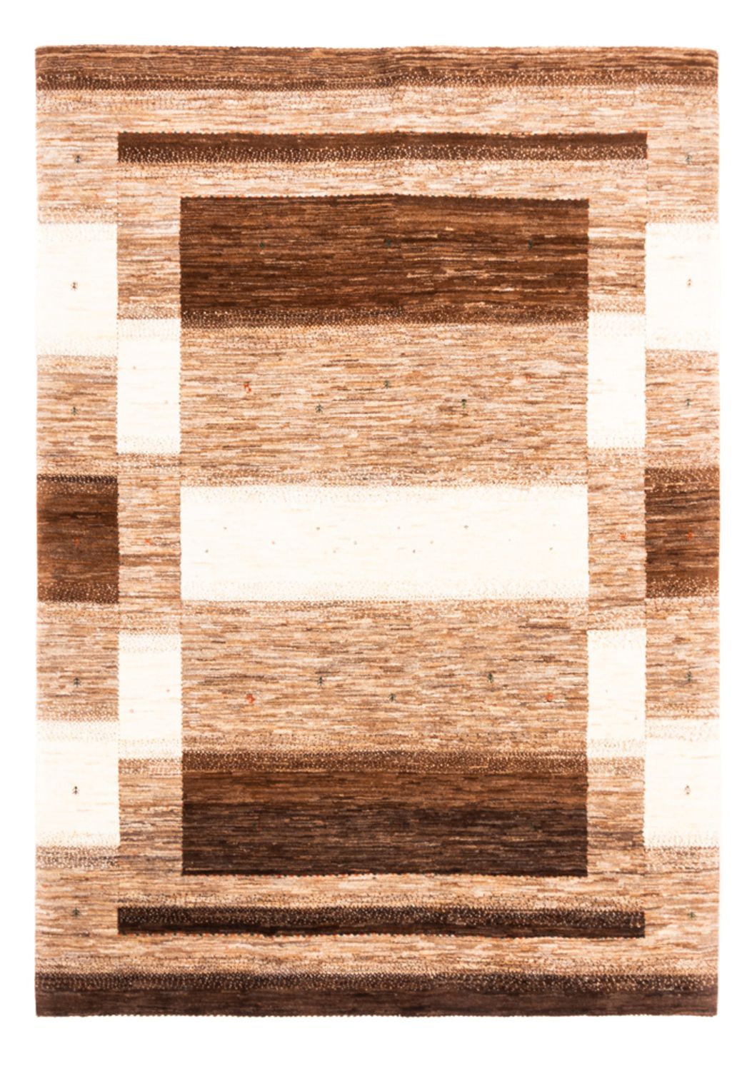 Gabbeh Tæppe - Loribaft Persisk - 236 x 170 cm - grå