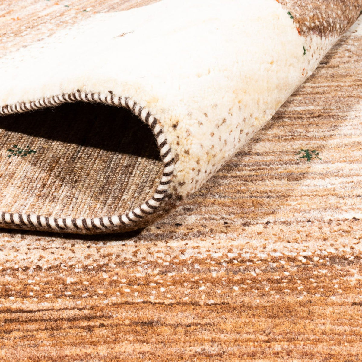 Gabbeh Tæppe - Loribaft Persisk - 236 x 170 cm - grå