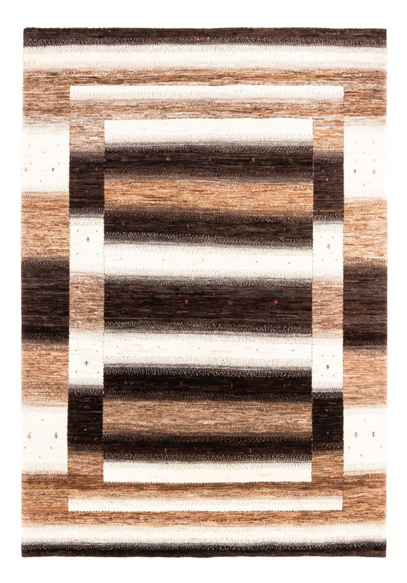 Gabbeh Tæppe - Loribaft Persisk - 298 x 215 cm - grå