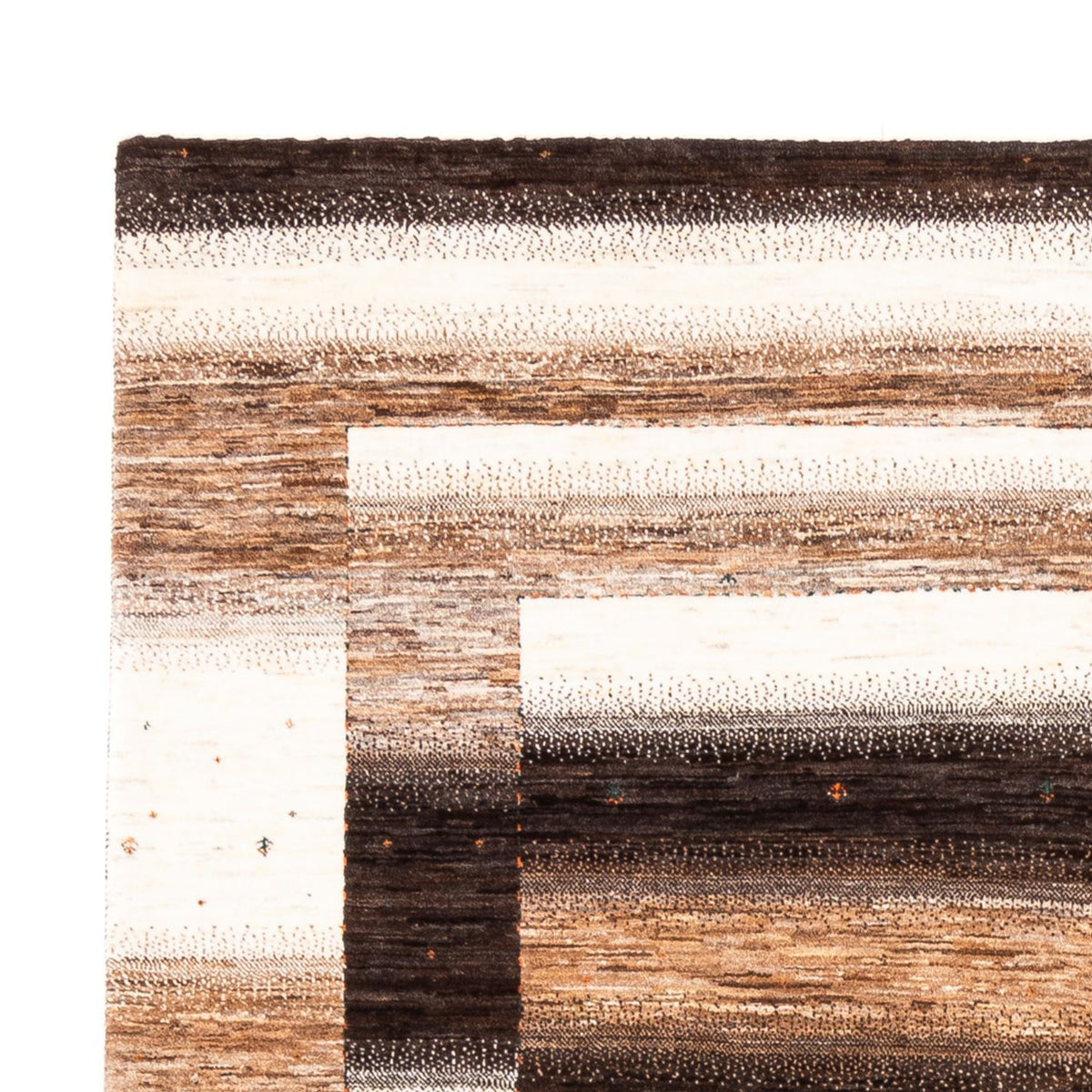 Gabbeh Tæppe - Loribaft Persisk - 298 x 215 cm - grå