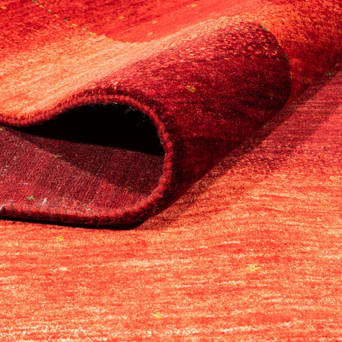 Gabbeh Tæppe - Loribaft Persisk - 310 x 226 cm - rød