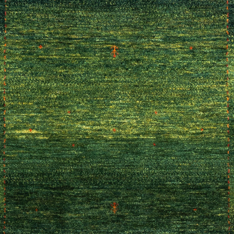 Gabbeh Tæppe - Loribaft Persisk - 182 x 128 cm - grøn