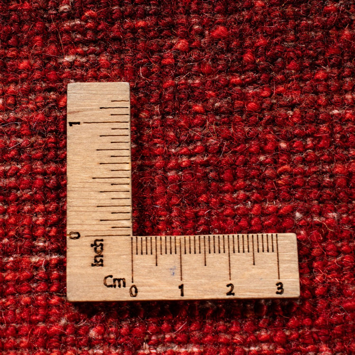 Gabbeh Tæppe - Loribaft Persisk - 277 x 220 cm - rød