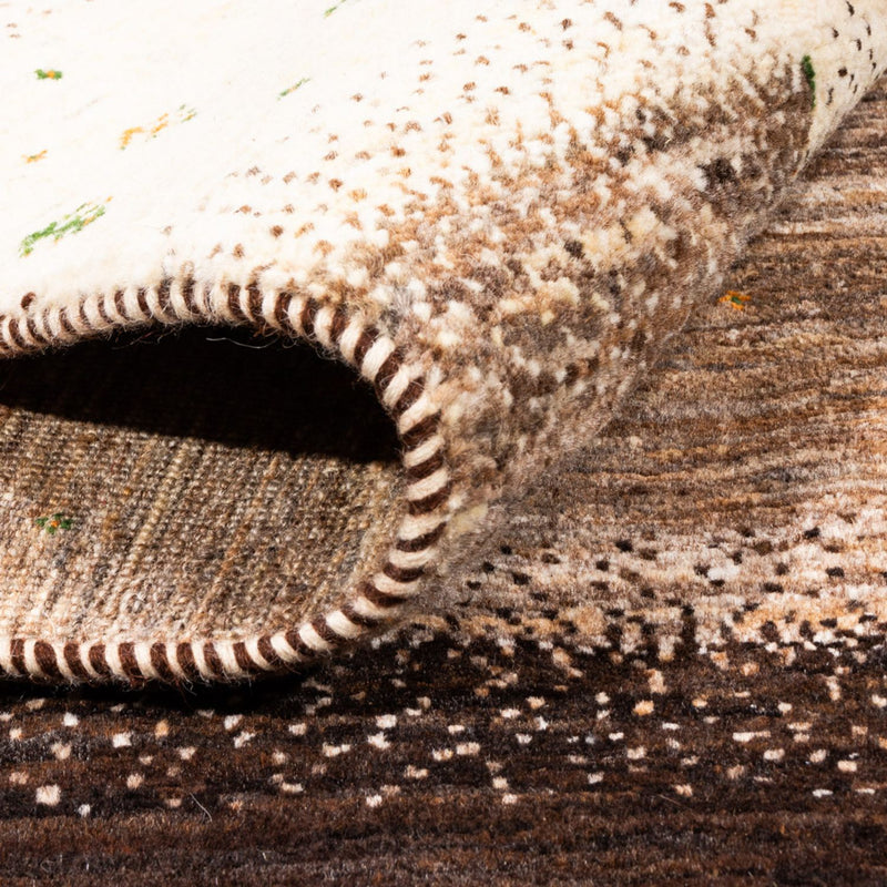 Gabbeh Tæppe - Loribaft Persisk - 237 x 173 cm - natur