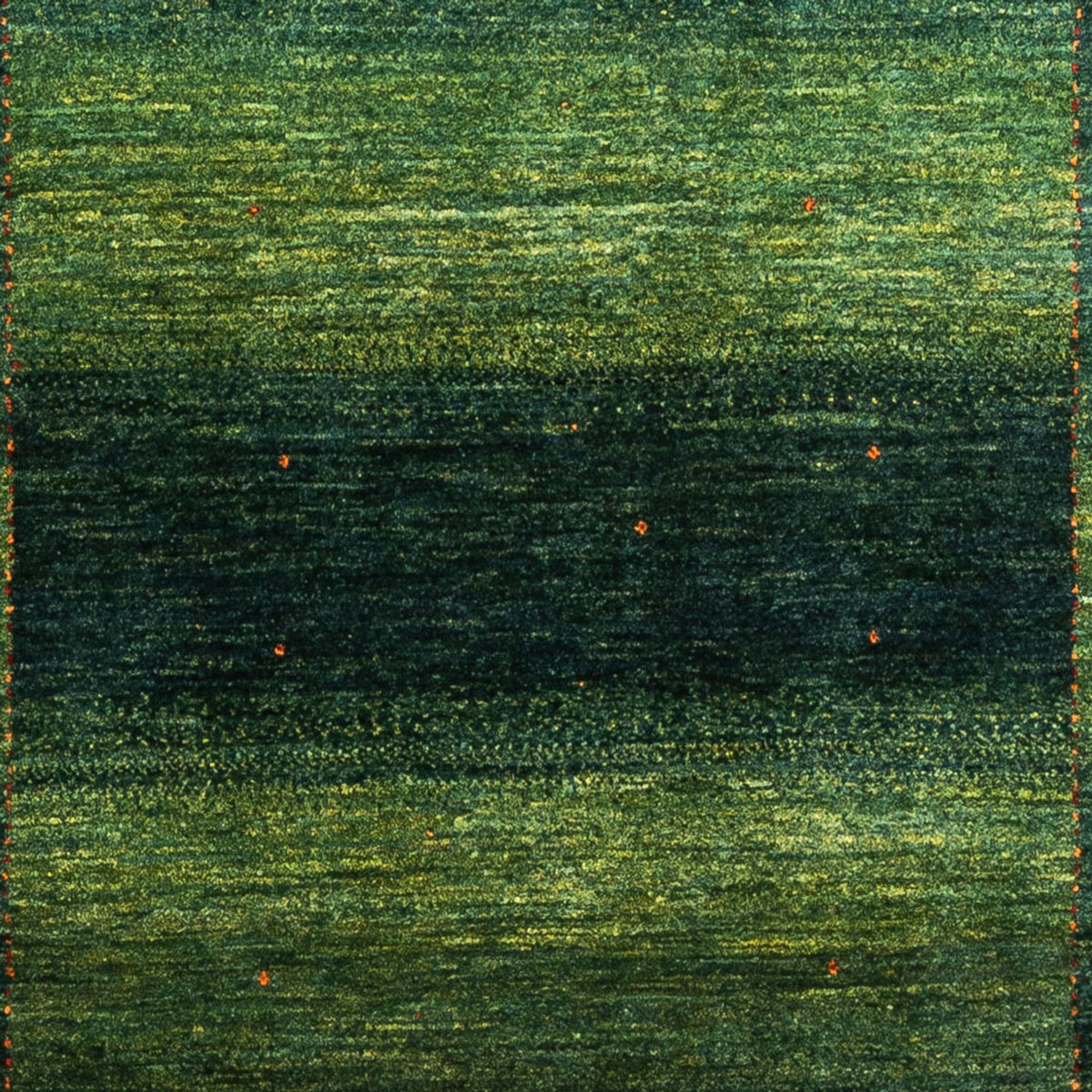 Gabbeh Tæppe - Loribaft Persisk - 187 x 127 cm - grøn