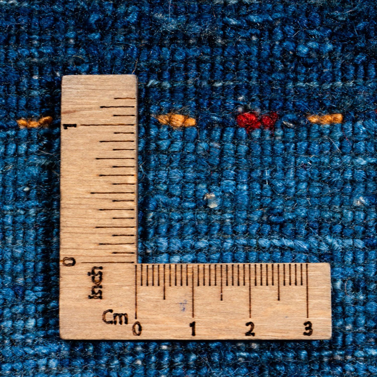 Gabbeh Tæppe - Loribaft Persisk - 192 x 127 cm - blå