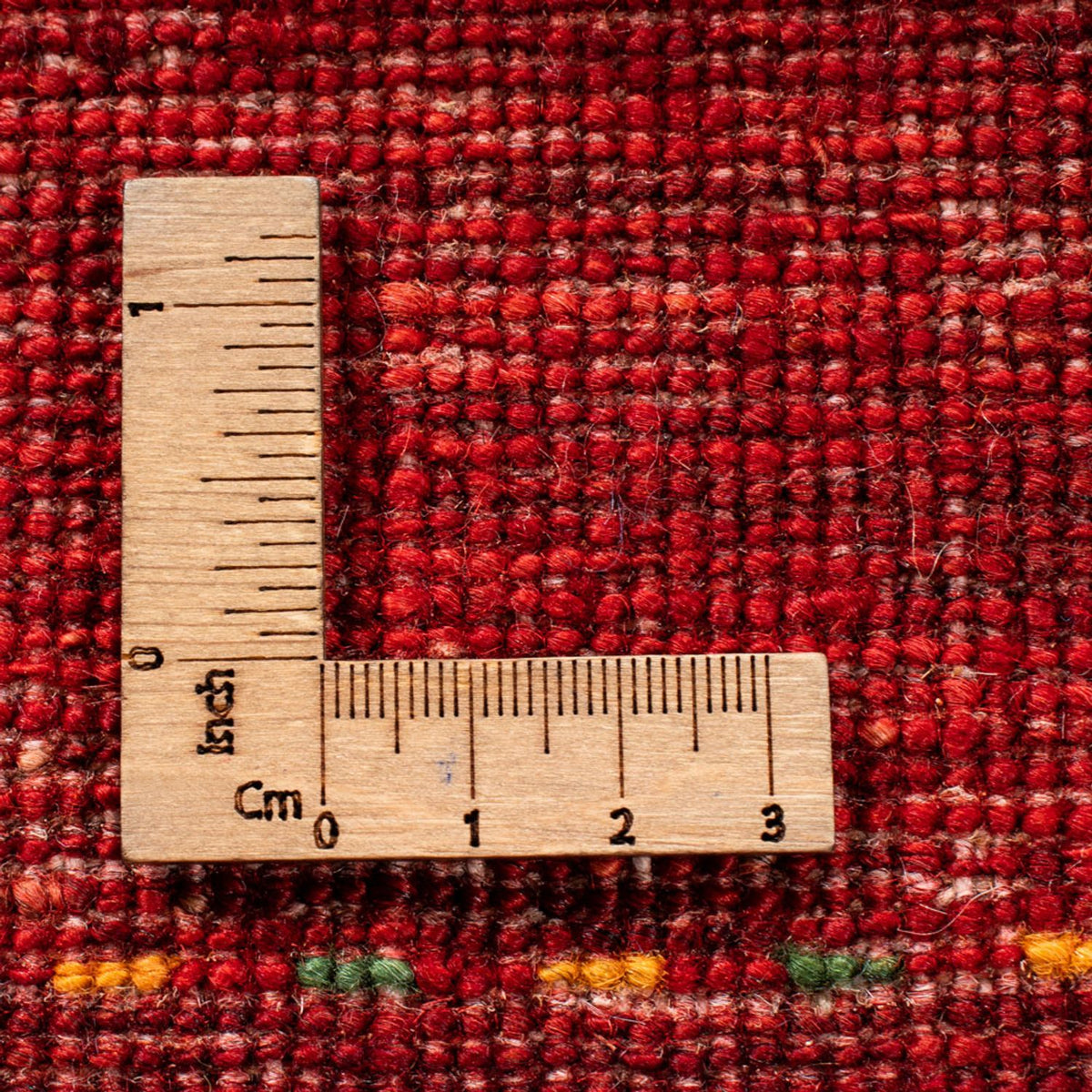 Gabbeh Tæppe - Loribaft Persisk - 279 x 219 cm - rød