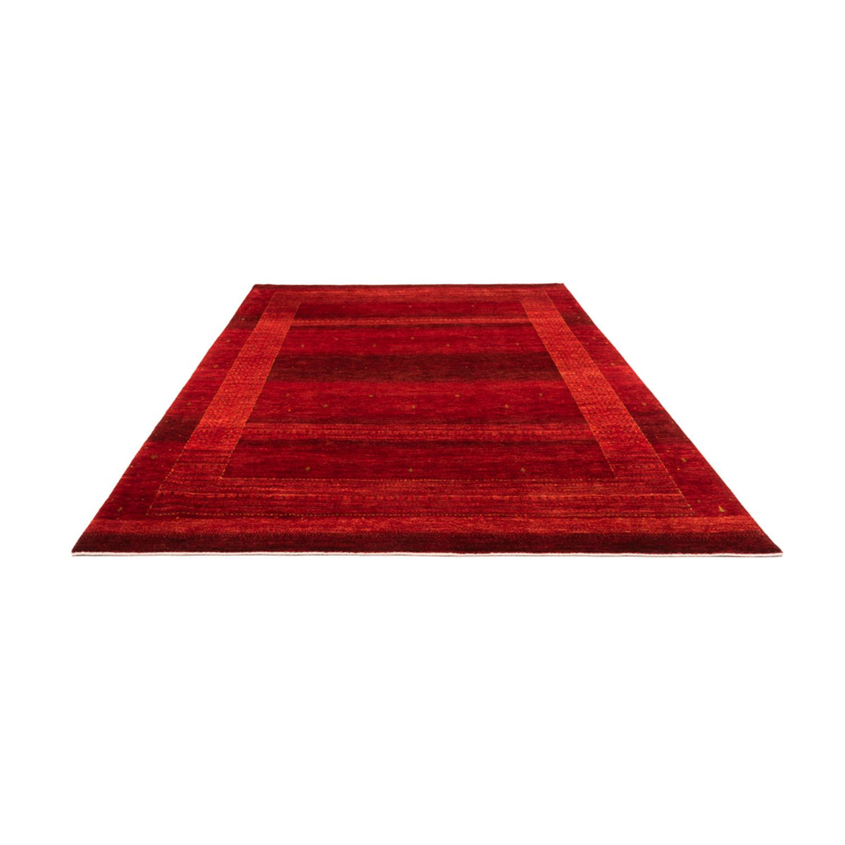Gabbeh Tæppe - Loribaft Persisk - 313 x 231 cm - rød