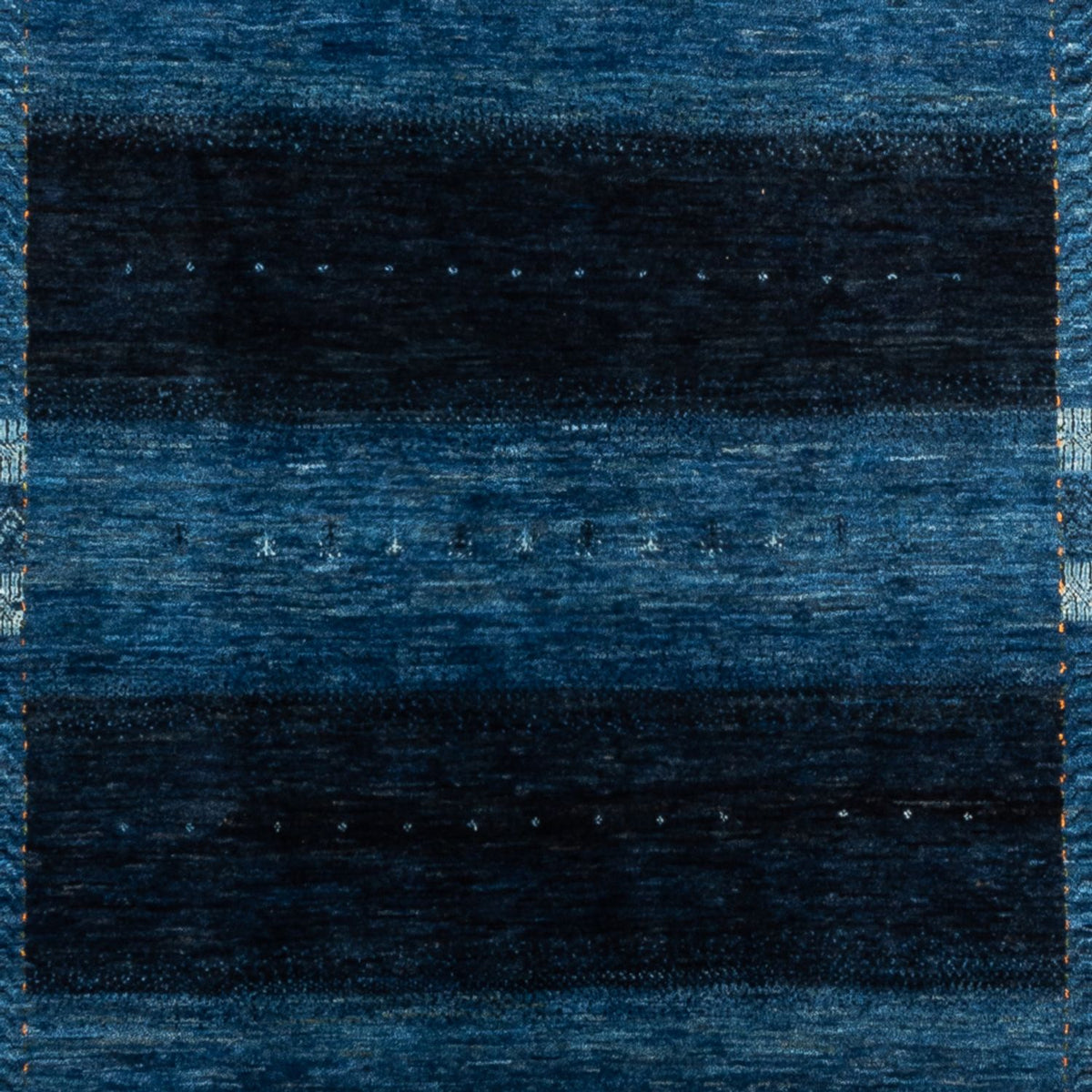Gabbeh Tæppe - Loribaft Persisk - 288 x 197 cm - blå