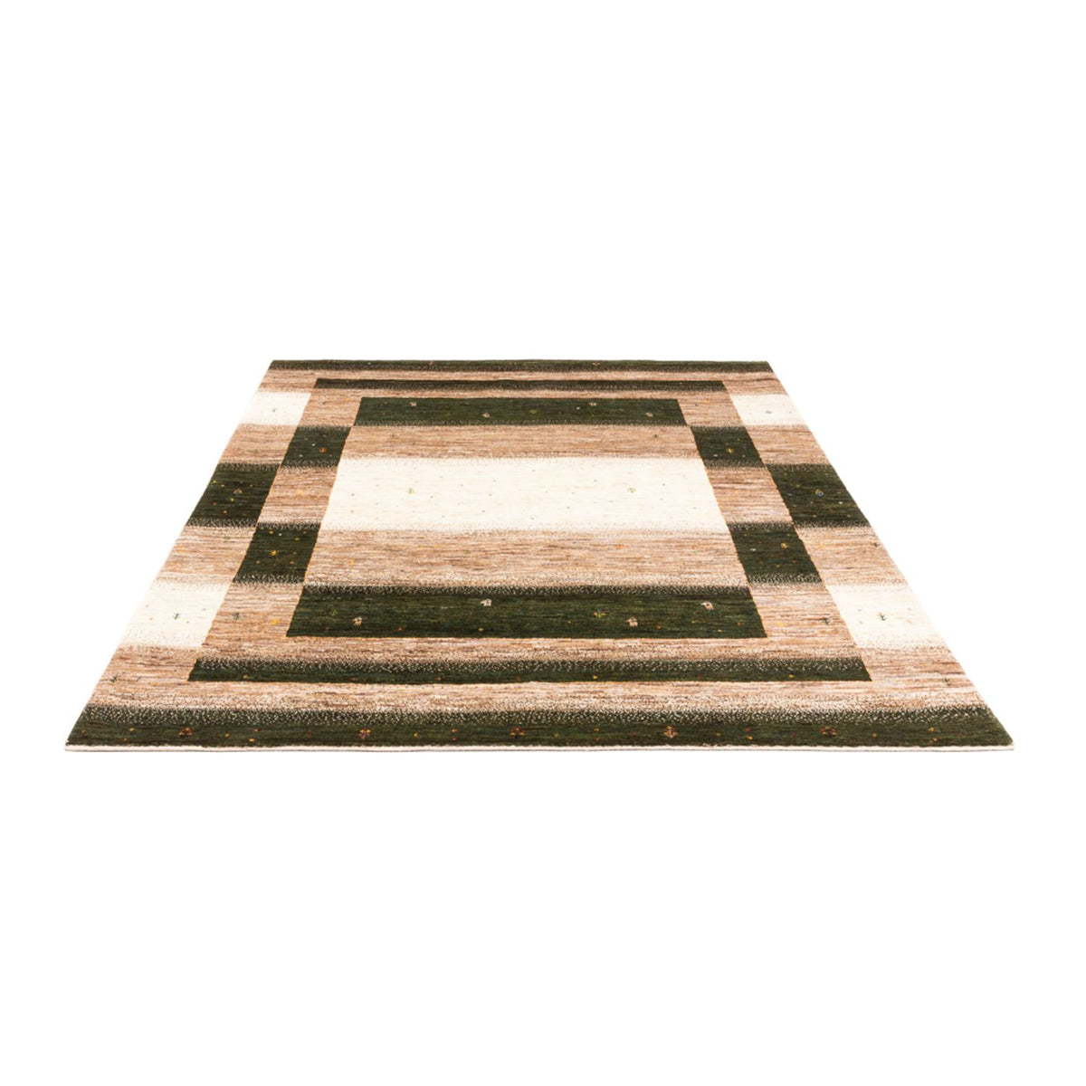 Gabbeh Tæppe - Loribaft Persisk - 228 x 179 cm - natur